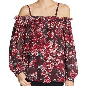 Off Shoulder 100 Silk Top 4